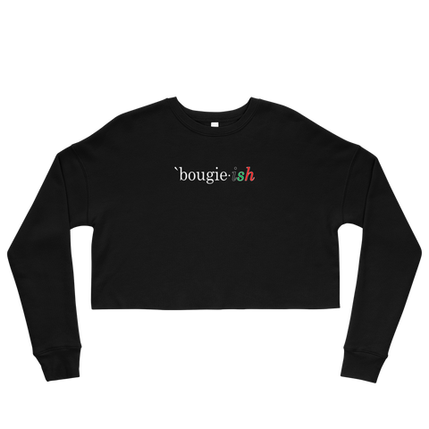 Bougie-ish Crop Sweatshirt