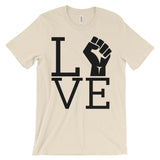 Exclusive Love Power (2XL+) - Unisex Short Sleeve T-Shirt