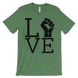 Exclusive Love Power (2XL+) - Unisex Short Sleeve T-Shirt