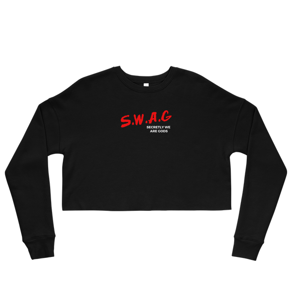 SWAG D Crop Sweatshirt