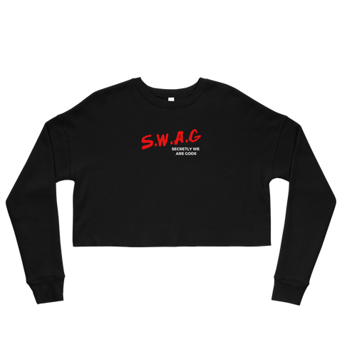 SWAG D Crop Sweatshirt