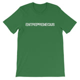 Exclusive Entreprenegus White Text - Unisex Short Sleeve T-Shirt