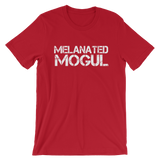 Melanated Mogul White Text Short-Sleeve Unisex T-Shirt