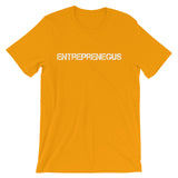 Exclusive Entreprenegus White Text - Unisex Short Sleeve T-Shirt