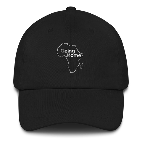 Going Home Official Dad Hat White
