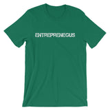 Exclusive Entreprenegus White Text - Unisex Short Sleeve T-Shirt