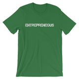 Exclusive Entreprenegus White Text - Unisex Short Sleeve T-Shirt