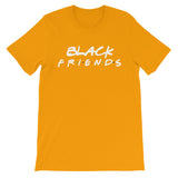 Black Friends Unisex short sleeve t-shirt