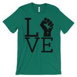 Exclusive Love Power (2XL+) - Unisex Short Sleeve T-Shirt
