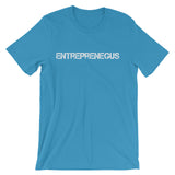 Exclusive Entreprenegus White Text - Unisex Short Sleeve T-Shirt