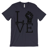 Exclusive Love Power (2XL+) - Unisex Short Sleeve T-Shirt