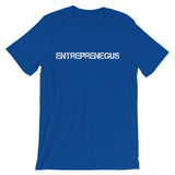 Exclusive Entreprenegus White Text - Unisex Short Sleeve T-Shirt