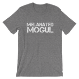 Melanated Mogul White Text Short-Sleeve Unisex T-Shirt