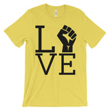 Exclusive Love Power (2XL+) - Unisex Short Sleeve T-Shirt