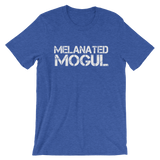 Melanated Mogul White Text Short-Sleeve Unisex T-Shirt