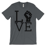 Exclusive Love Power (2XL+) - Unisex Short Sleeve T-Shirt