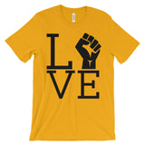 Exclusive Love Power (2XL+) - Unisex Short Sleeve T-Shirt
