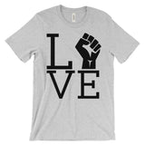 Exclusive Love Power (2XL+) - Unisex Short Sleeve T-Shirt