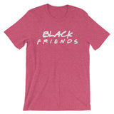 Black Friends Unisex short sleeve t-shirt