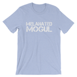 Melanated Mogul White Text Short-Sleeve Unisex T-Shirt