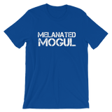 Melanated Mogul White Text Short-Sleeve Unisex T-Shirt