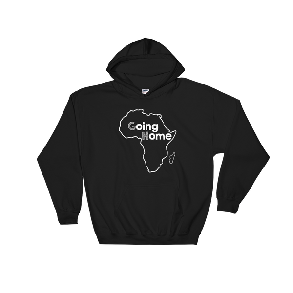 Going Home White Logo Hoodie