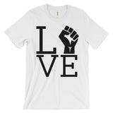 Exclusive Love Power (2XL+) - Unisex Short Sleeve T-Shirt