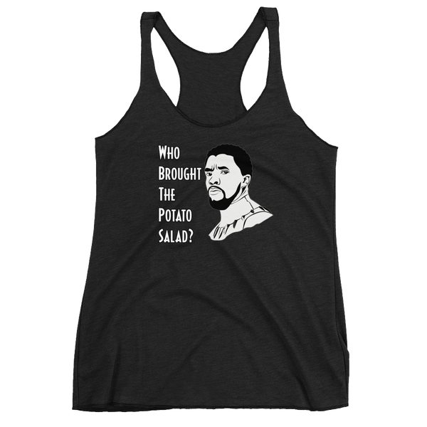 T'Challa Potato Salad Women's Racerback Tank