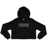 Fashionably Lauryn Hill Crop Hoodie